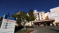 The Hollywood Presbyterian Medical Center is pictured in Los Angeles