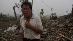 Tornado and hail storm hits China