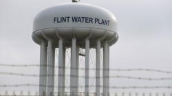 Flint Michigan Water Tower