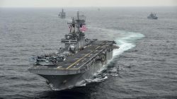 USS Boxer in East Sea