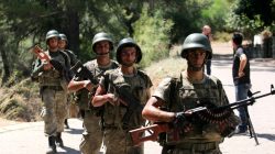 Turkish soldiers hunting for coup plotters
