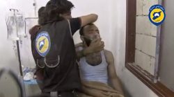 Video of people affected by chemical attack