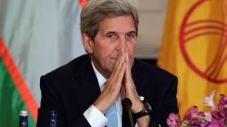 U.S. Secretary of State John Kerry attends the Central Asia Ministerial at the Department of State in Washington
