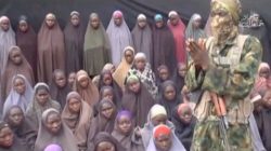 A still image from a video posted by Nigerian Islamist militant group Boko Haram on social media,