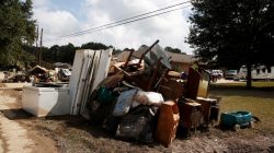 Flooding in Louisiana clean up