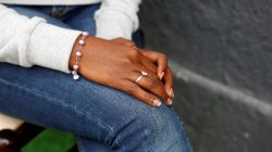 The hands of Eritrean migrant Ruta Fisehaye