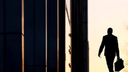 worker going to Canary Wharf Businesses