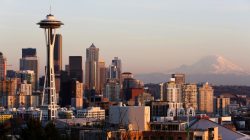 Skyline of Seattle Washington