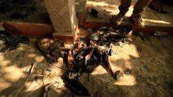 Clothes of prisoners who were detained by Islamic State militants are seen in Hammam al-Ali, south of Mosul, during an operation to attack Islamic State militants in Mosul, Iraq
