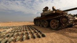captured Islamic State tank
