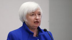 U.S. Federal Reserve Chair Janet Yellen speaks at "The Elusive 'Great' Recovery: Causes and Implications for Future Business Cycle Dynamics" conference hosted by the Federal Reserve Bank of Boston in Boston, Massachusetts, U.S.,