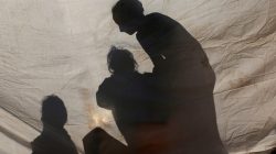 Displace Iraqi family