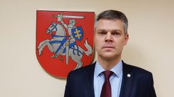 Lithuania's State Security Department director Darius Jauniskis poses for a picture in Vilnius, Lithuania,