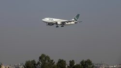 FILE PHOTO - A Pakistan International Airlines (PIA) passenger plane arrives at the Benazir International airport in Islamabad, Pakistan