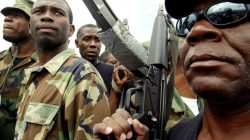 Guy Philippe marches in Haiti