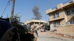 Iraqi Counter Terrorism units take cover in Mosul as war with Islamic State continues