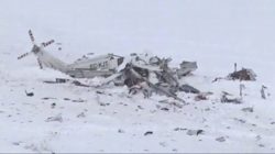 medical emergency helicopter crash in Italy