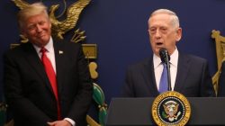 President Trump with Defense Secretary Mattis