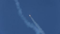 A file photo shows a ballistic missile launched and tested at an undisclosed location in Iran. REUTERS/Mahmood