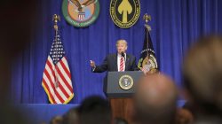 Donald Trump speaking