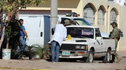 forensic scientists work at crime scene