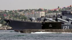 Submarine in Crimea