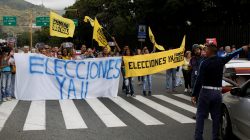 opposition supporters in Venezuela