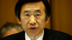 Yun Byung-se, Minister of Foreign Affairs of South Korea, addresses the Conference on Disarmament at the United Nations in Geneva, Switzerland February 28, 2017. REUTERS/Denis Balibouse