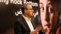 Geert Cappelaere, Unicef regional director for the Middle East and North Africa, speaks during an interview with Reuters in Beirut, Lebanon March 15, 2017. REUTERS/Jamal Saidi