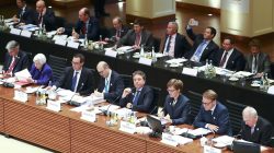 A general view shows the G20 Finance Ministers and Central Bank Governors Meeting in Baden-Baden, Germany, March 17, 2017. REUTERS/Kai Pfaffenbach