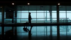 A passenger walks to his gate at Cairo International Airport. REUTERS/Amr Abdallah Dalsh