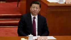 China's President Xi Jinping attends the opening session of the Chinese People's Political Consultative Conference in Beijing. REUTERS/Jason Lee