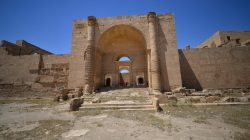 A view shows the ancient city of Hatra, south of Mosul, Iraq April 27, 2017. REUTERS/Stringer