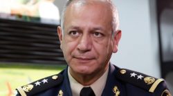 Mexican General Alejandro Ramos Flores, head of the defense ministry's legal department, speak during an interview with Reuters at the Secretariat of National Defense (SEDENA), in Mexico City, Mexico May 11, 2017. Picture taken May 11, 2017. REUTERS/Henry Romero