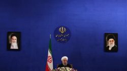 FILE PHOTO: Iranian president assan Rouhani attends a news conference in Tehran, Iran, May 22, 2017. TIMA via REUTERS