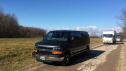 FILE PHOTO: A convoy of diplomatic vehicles leave a Russian owned compound, after President Barack Obama abruptly ordered the compound closed on Thursday, in Centreville, Maryland, U.S., December 30, 2016. REUTERS/Joel Schectman