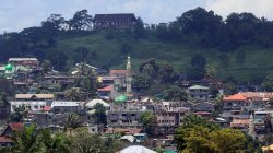 Damaged buildings and houses are seen at Moncado Colony village after intense fighting between government troops against insurgents from the Maute group, who have taken over large parts of Marawi city, Philippines, June 13, 2017. REUTERS/Romeo Ranoco