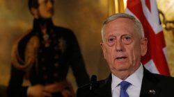 U.S. Secretary of Defence Jim Mattis speaks at a press conference at the Australia-United States Ministerial Consultations (AUSMIN) at Government House in Sydney, Australia, June 5, 2017. REUTERS/Jason Reed