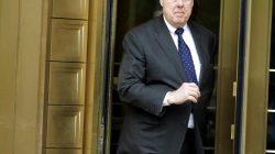 FILE PHOTO: Lawyer John Dowd exits Manhattan Federal Court in New York May 11, 2011. REUTERS/Brendan McDermid/File photo