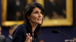 U.S. Ambassador to the United Nations Nikki Haley testifies to the House Appropriations State, Foreign Operations and Related Programs Subcommittee on the budget for the U.N. in Washington, D.C., U.S., June 27, 2017. REUTERS/Joshua Roberts