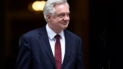 Britain's Secretary of State for Exiting the European Union David Davis leaves Downing Street after a cabinet meeting in London, Britain July 4, 2017. REUTERS/Hannah McKay