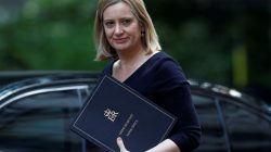 FILE PHOTO: Britain's Home Secretary, Amber Rudd, arrives in Downing Street for a cabinet meeting, in central London, Britain June 20, 2017. REUTERS/Eddie Keogh