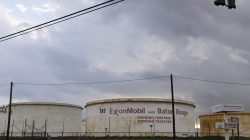 FILE PHOTO: Storage tanks are seen inside the Exxonmobil Baton Rouge Refinery in Baton Rouge, Louisiana, U.S. on November 6, 2015. REUTERS/Lee Celano/File Photo