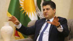 A top Kurdish counter-terrorism official Lahur Talabany speaks during an interview with Reuters in Sulaimania, Iraq
