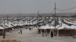 A refugee camp is seen in Mosul, Iraq July 17, 2017. Picture taken July 17, 2017. REUTERS/Azad Lashkari