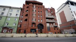 A general view shows the U.S. consulate in the far eastern city of Vladivostok, Russia, July 31, 2017.