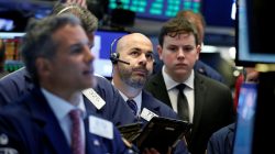 Traders work on the floor of the New York Stock Exchange (NYSE) in New York, U.S., July 19, 2017. REUTERS/Brendan McDermid