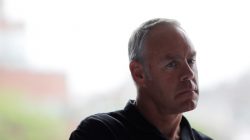 U.S. Interior Secretary Ryan Zinke listens to a presentation about the merits of a monument offshore of Massachusetts, part of his National Monuments review process, in Boston, Massachusetts, U.S., June 16, 2017. REUTERS/Brian Snyder