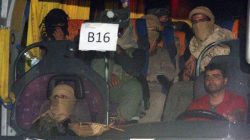 A convoy of Islamic State fighters and their families begin to depart from the Lebanon-Syria border zone in Qalamoun, Syria August 28, 2017.