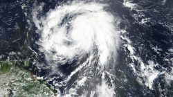 Hurricane Maria is shown in the Atlantic Ocean about 85 miles east of Martinique in this September 17, 2017 NASA handout satellite photo. NASA/Handout via REUTERS
